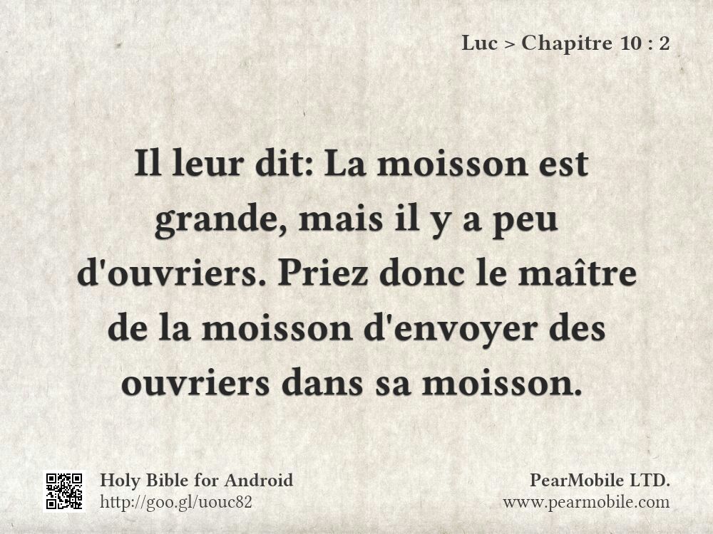 Luc, Chapitre 10:2